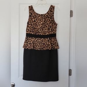 Women's Dress Animal Print Size 10
